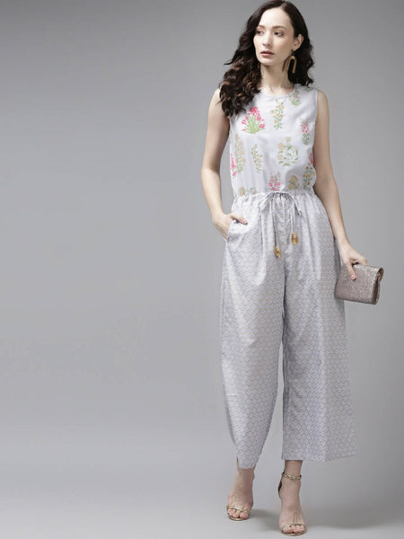 Ahalyaa Women's wear trendy Jumpsuit - Blue