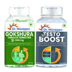Dr. Morepen Gokshura and Testo Boost Tablets Combo for Men - Distacart