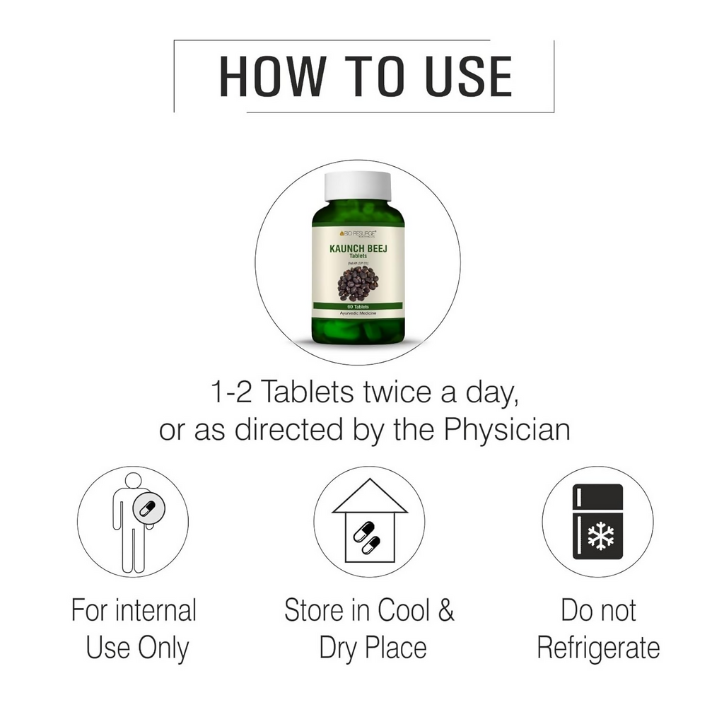 Bio Resurge Life Kaunch Beej Tablets - Distacart