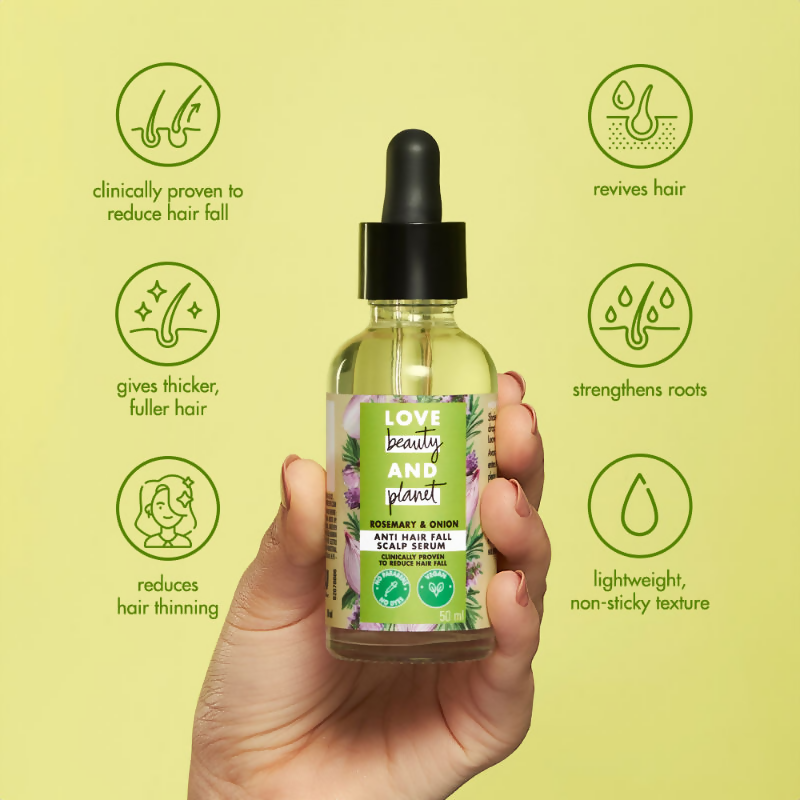 Love Beauty & Planet Onion & Rosemary Anti Hairfall Scalp Serum
