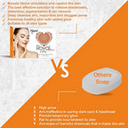 Kisra pimple care soap + Kisra Royal Heart Soap