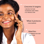 Foxtale Tinted Sunscreen SPF 50 PA++++ & Primer Shade 1 - Deep, Water Resistant with Dry-Touch Finish, Blurs Out Pores