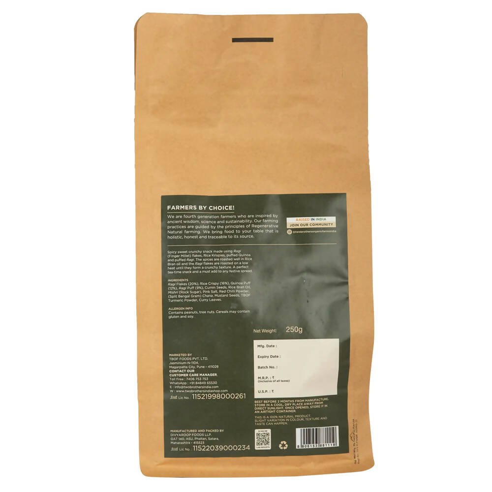 Two Brothers Organic Farms Ragi Roasted Chivda