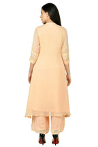 Joban Fashion Peach Viscose Kurta Set