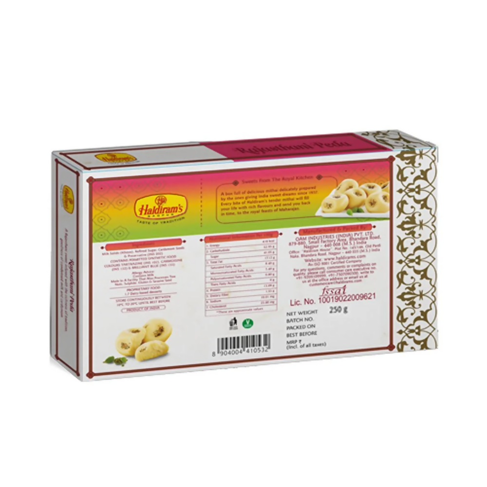 Haldiram's Rajasthani Peda - Distacart