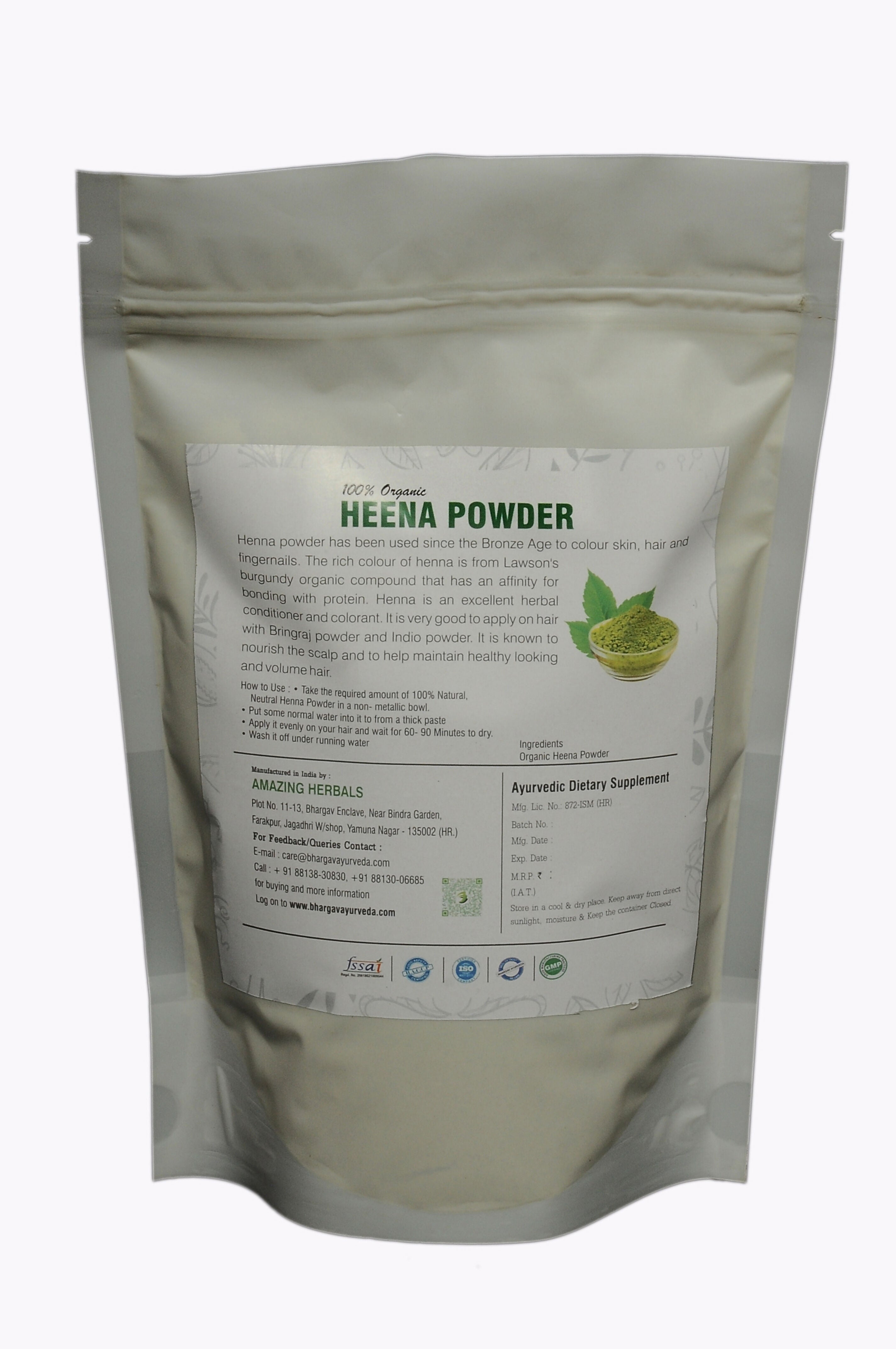 Dr.Bhargav’s Heena Powder