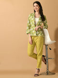 Myshka Women's Multi Printed Floral Jacket