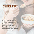Nutriorg Gluten Free Raw Steelcut Oats