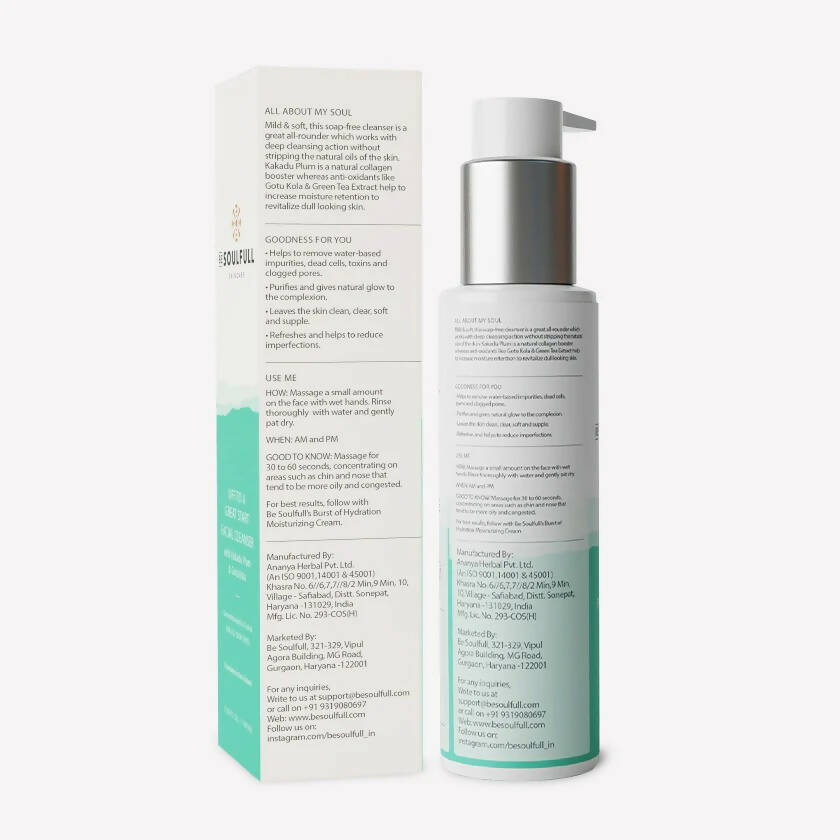 Be Soulfull Off To A Great Start Facial Cleanser