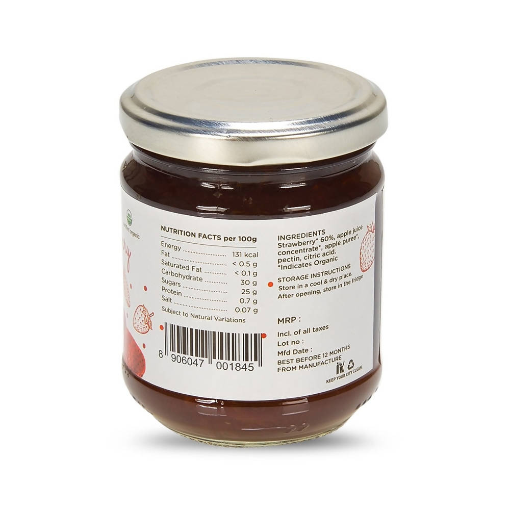 Pure & Sure Organic Strawberry Jam