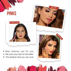 Love Earth Liquid Mousse Matte Lipstick - Pinks