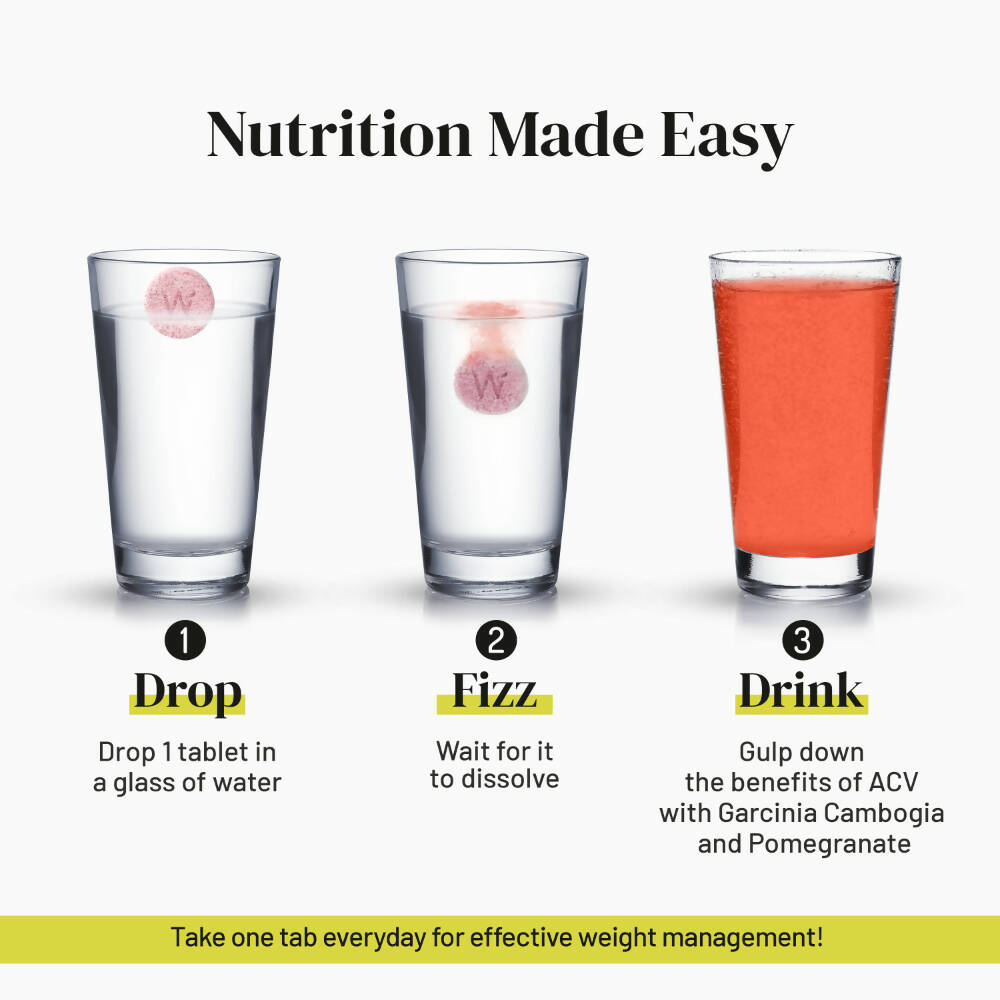 Wellbeing Nutrition Apple Cider Vinegar Effervescent Tablets - Distacart