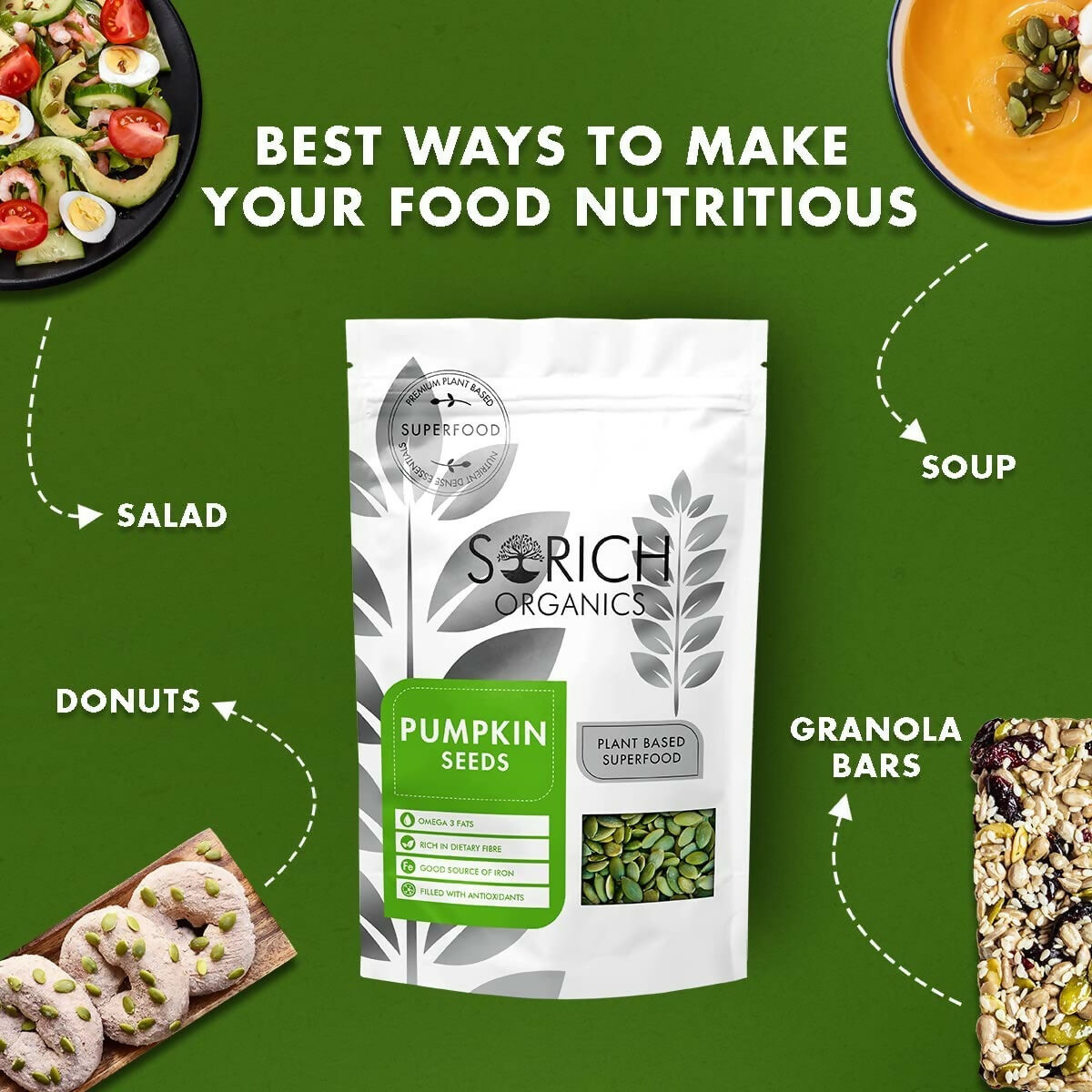 Sorich Organics Raw Pumpkin Seeds - Distacart