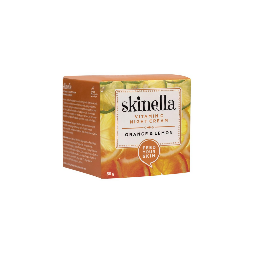 Skinella Vitamin C Night Cream-Orange Lemon