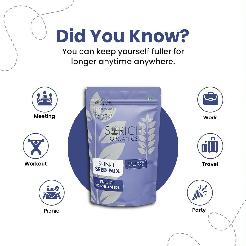 Sorich Organics 9 in 1 Seed Mix - Distacart