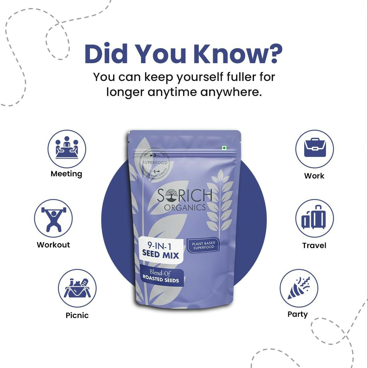 Sorich Organics 9 in 1 Seed Mix - Distacart