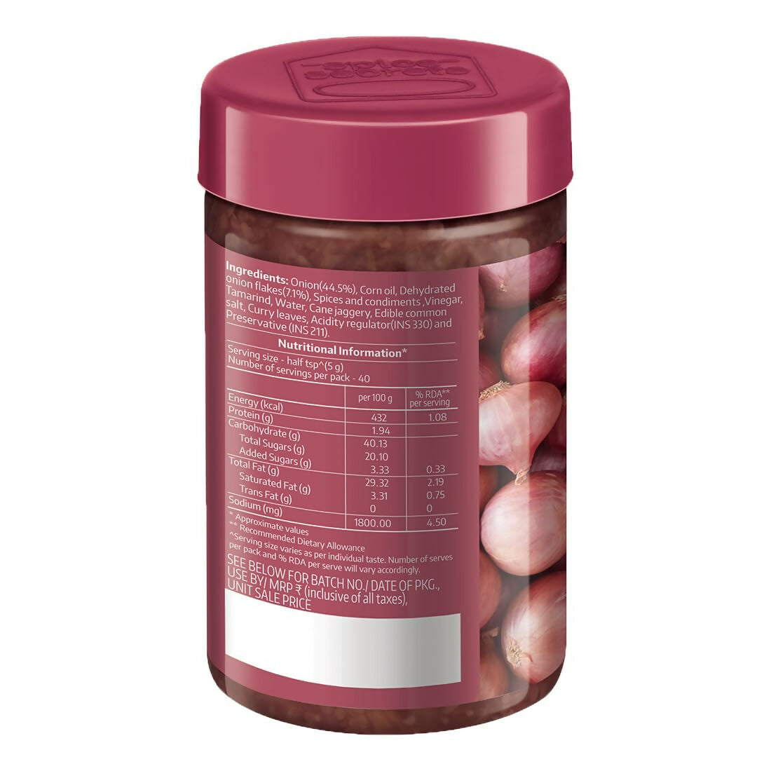 Society Onion Chutney Jar - Distacart