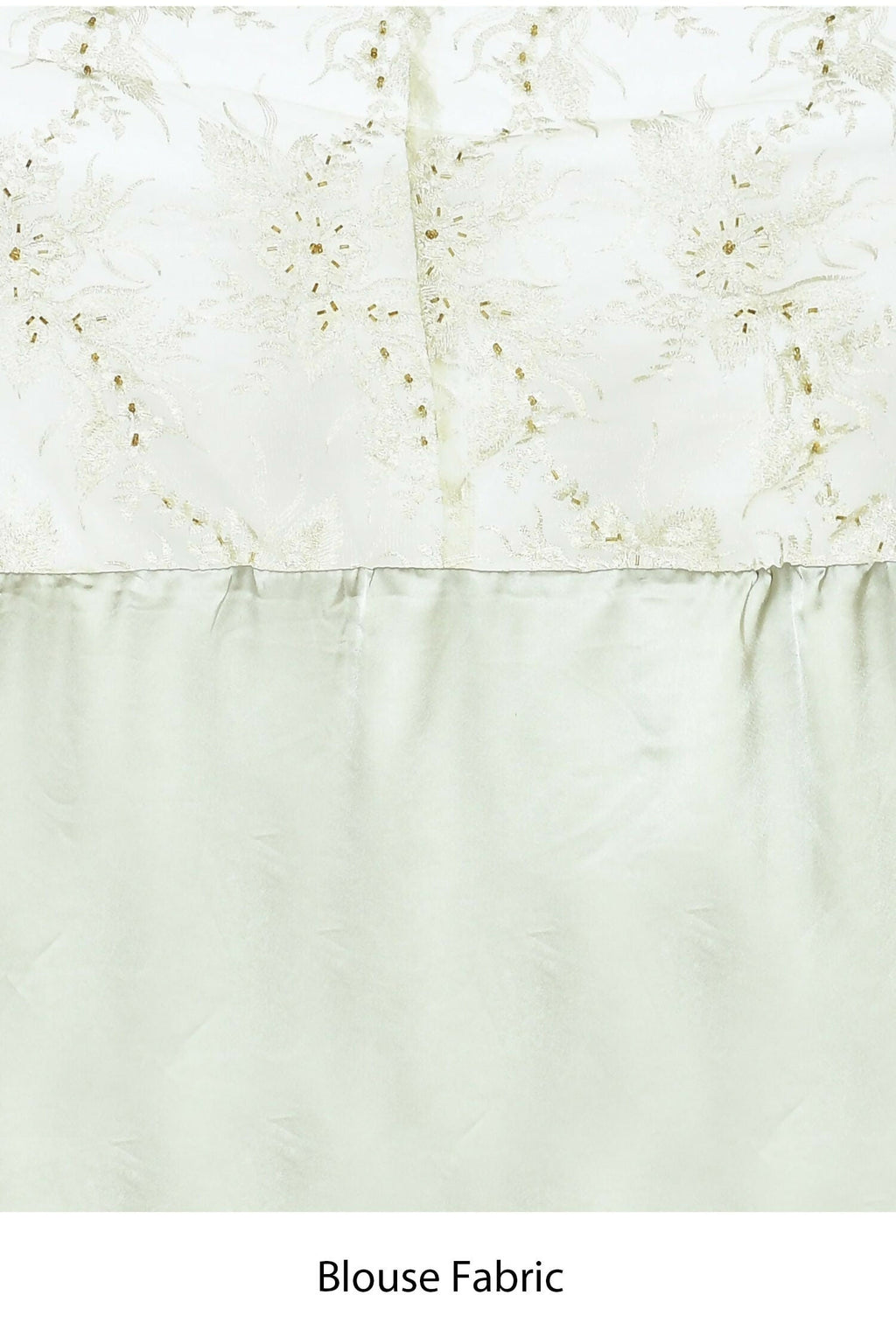 Green Organza Jari Silk Floral Embroidered Festive Saree - Nimaya Denzy