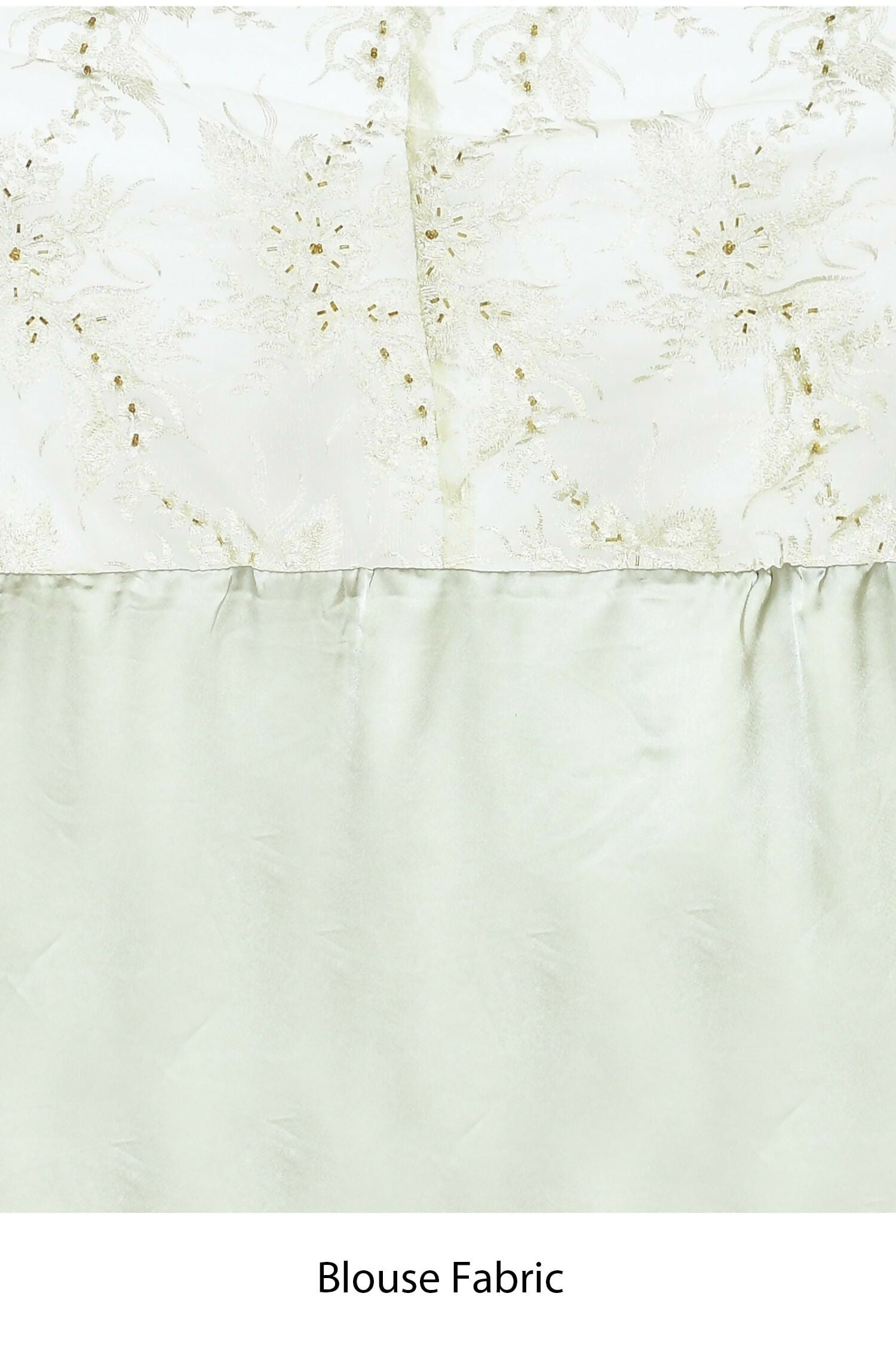 Green Organza Jari Silk Floral Embroidered Festive Saree - Nimaya Denzy