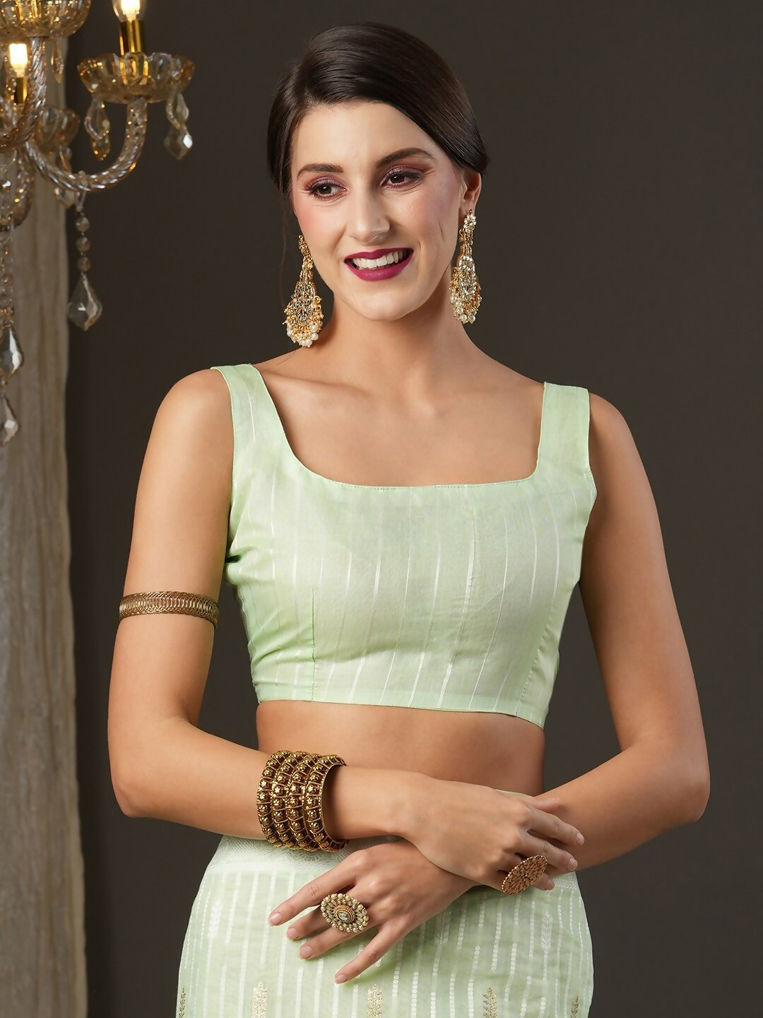 Saree Mall Woven Design Zari Silk Cotton Saree - Distacart
