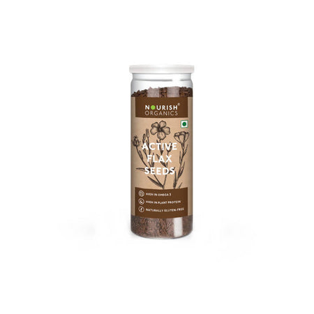Nourish Organics Active Flax Seeds