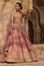 Lehenga Mart Designer Indian Wedding Lehenga Choli-Light Pink - Distacart