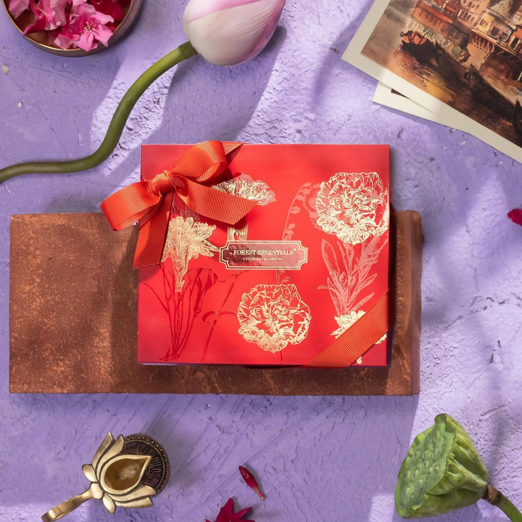 Forest Essentials Heritage Skin Renewal Ritual Gift Box
