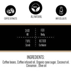 Gulnare Skincare Coffee Caramel Body Scrub (Cellulite Destruction & Firming)