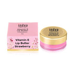 Indya Vitamin E Lip Butter - Strawberry