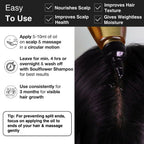 Soulflower Rosemary Mint Hair Growth Oil For Hair Fall & Dandruff Control, Light Hair Oil