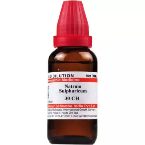 Dr. Willmar Schwabe India Natrum Sulphuricum Dilution - Distacart