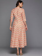 Ahalyaa Women's Traditional wear Ethnic Dress - Multi Color - Distacart