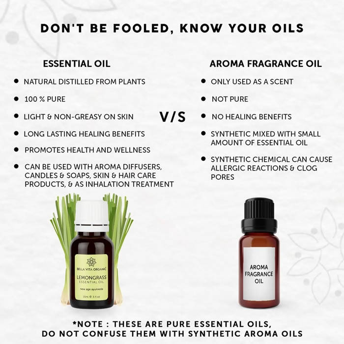 Bella Vita Organic Lemongrass Essential Oil