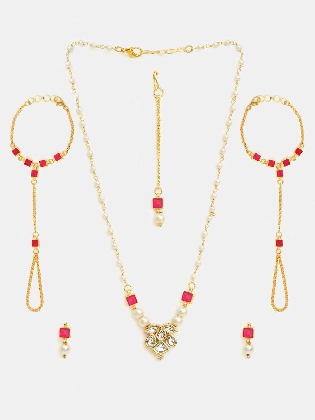 Ruby Raang Dua 4-Piece Jewelry Set - Distacart