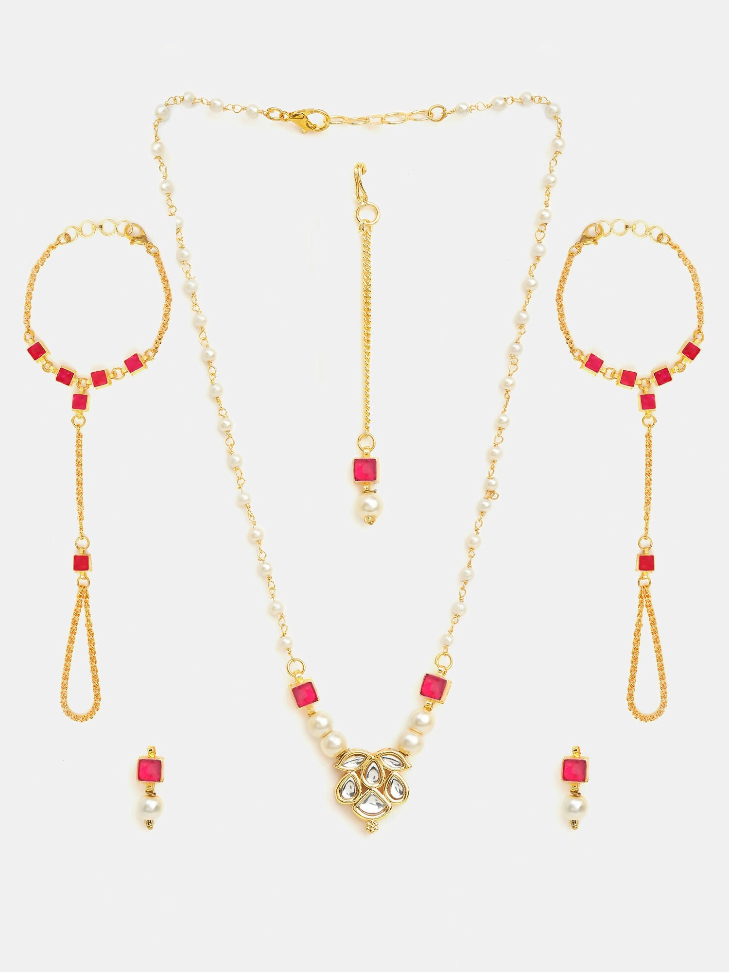 Ruby Raang Dua 4-Piece Jewelry Set - Distacart