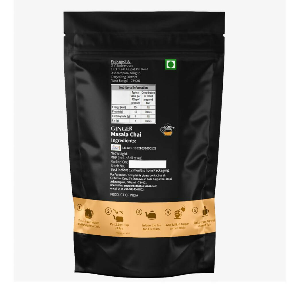 Tea Sense Ginger Masala Chai - Distacart
