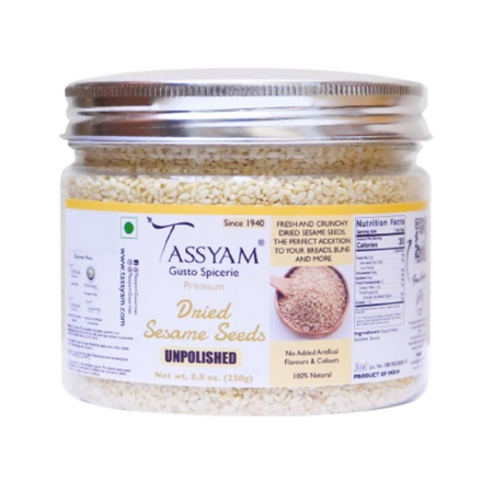 Tassyam Organics Unpolished Sesame Seeds