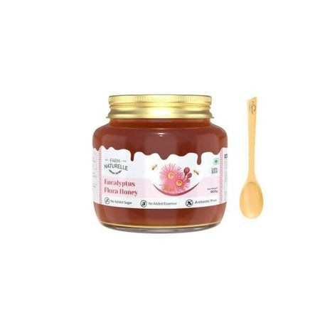 Farm Naturelle Eucalyptus Flower Honey - Raw, Unprocessed Wild Forest Honey