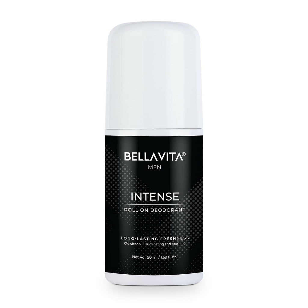 Bella Vita Intense Natural Underarm Roll On Deodorant for Men