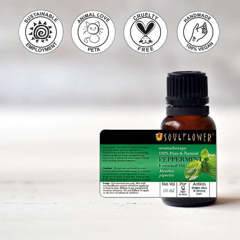 Soulflower Peppermint Essential Oil