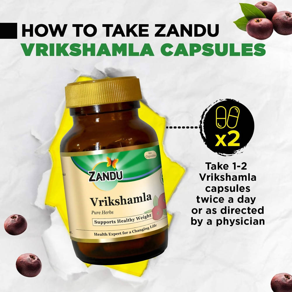 Vrikshamla Pure Herbs Capsules 