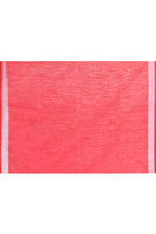 Piyari Fashion Women's Rani Pink Embellished Cotton Blend Zari Border Handloom Saree - Distacart