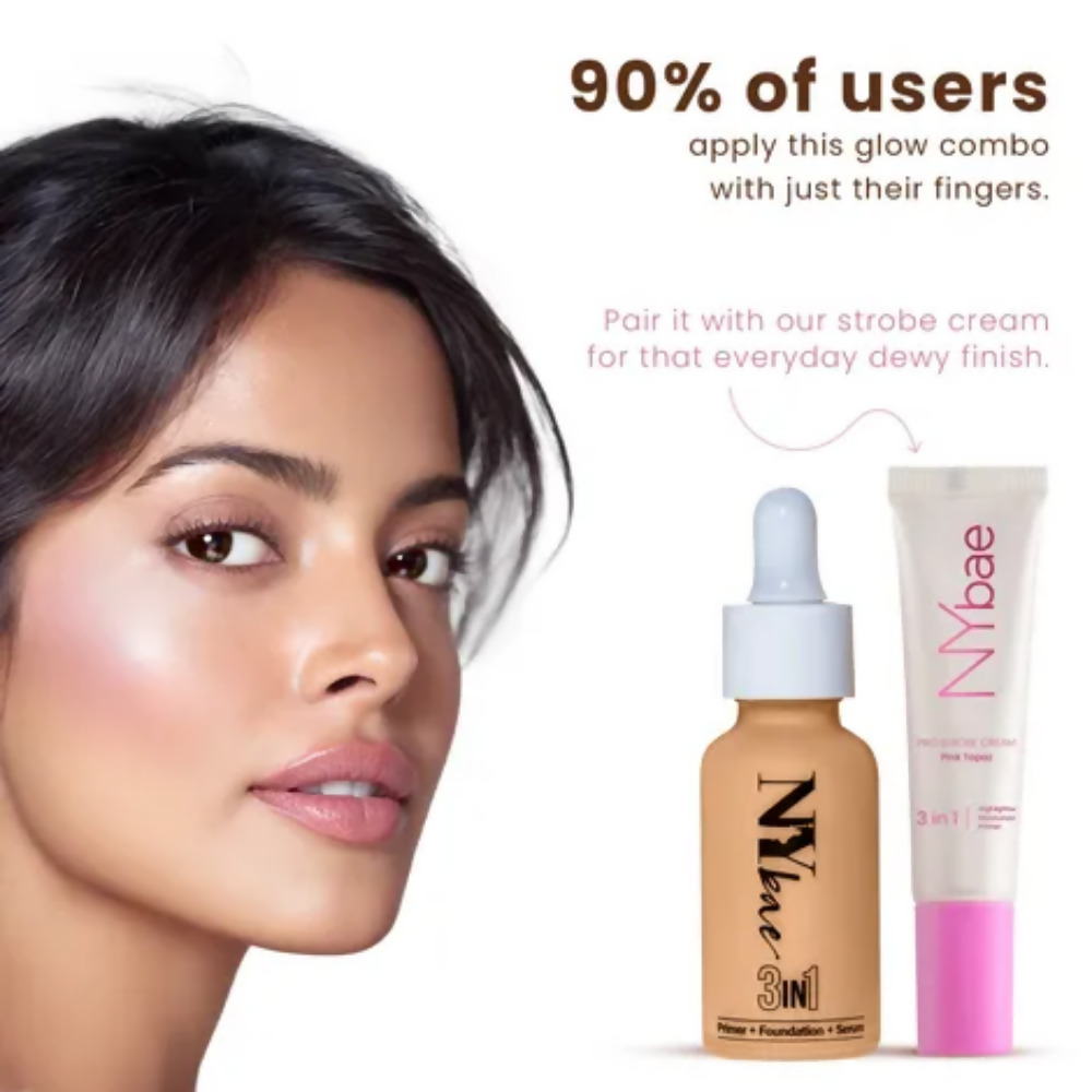 NY Bae 3 IN 1 Serum Foundation - Warm Honey 14