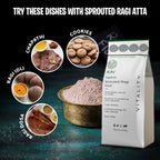 IKAI Organic Sprouted Finger Millet/Ragi Atta - Distacart