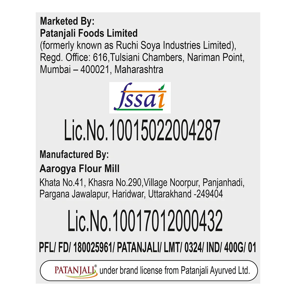 Patanjali Rajgira Atta (Ramdana Atta) - Distacart