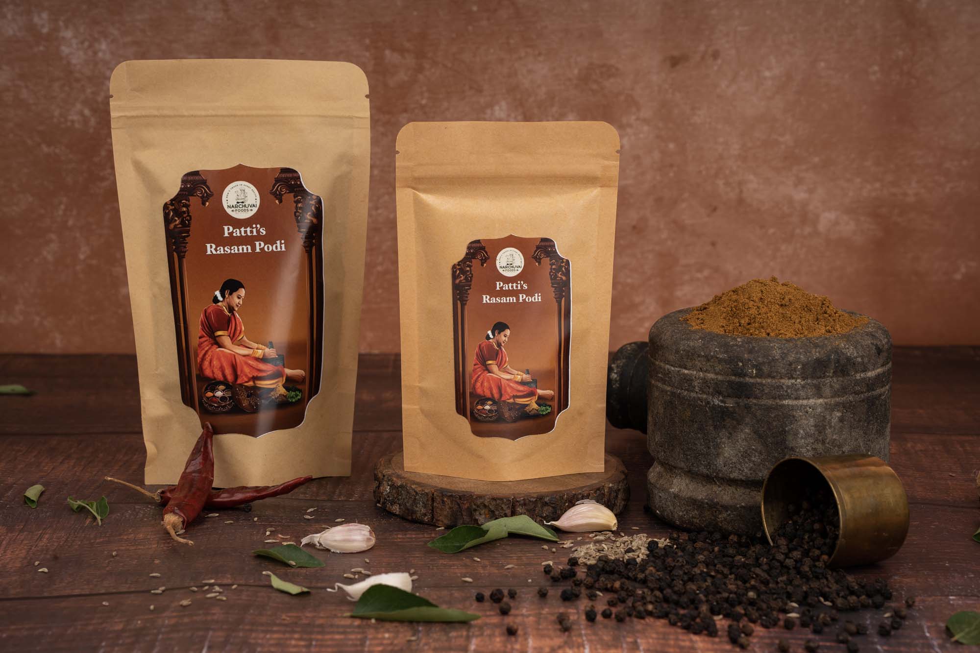 Narchuvai Foods Patti’s Rasam Podi - Distacart