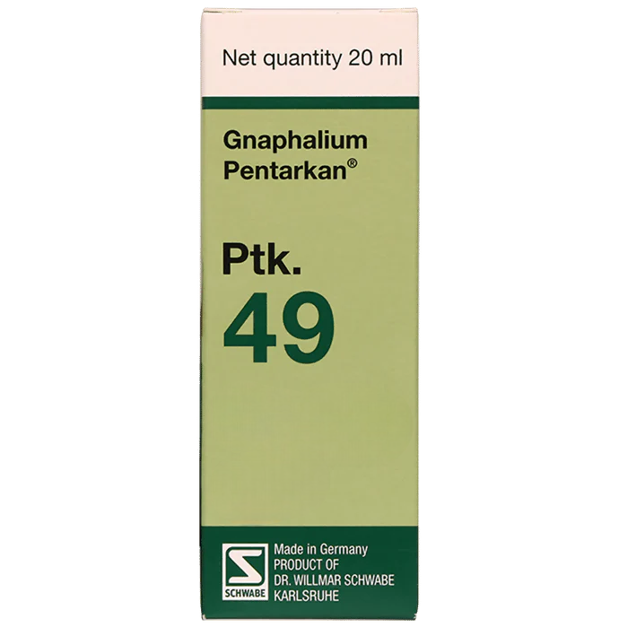 Dr. Willmar Schwabe Germany Gnaphalium Pentarkan Ptk. 49 Drops - Distacart