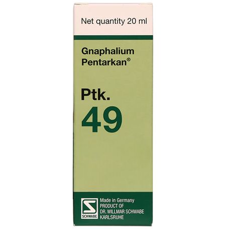 Dr. Willmar Schwabe Germany Gnaphalium Pentarkan Ptk. 49 Drops
