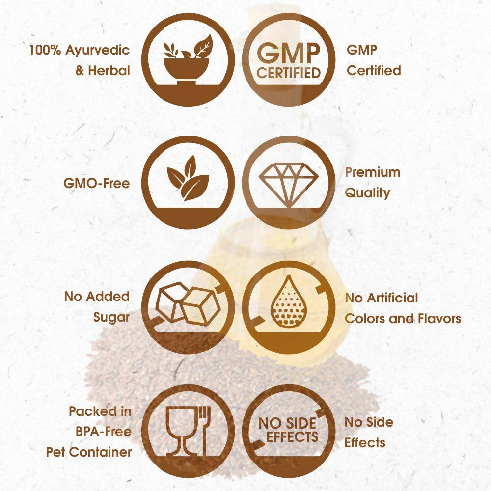 Krishna's Herbal & Ayurveda Flaxseed Oil