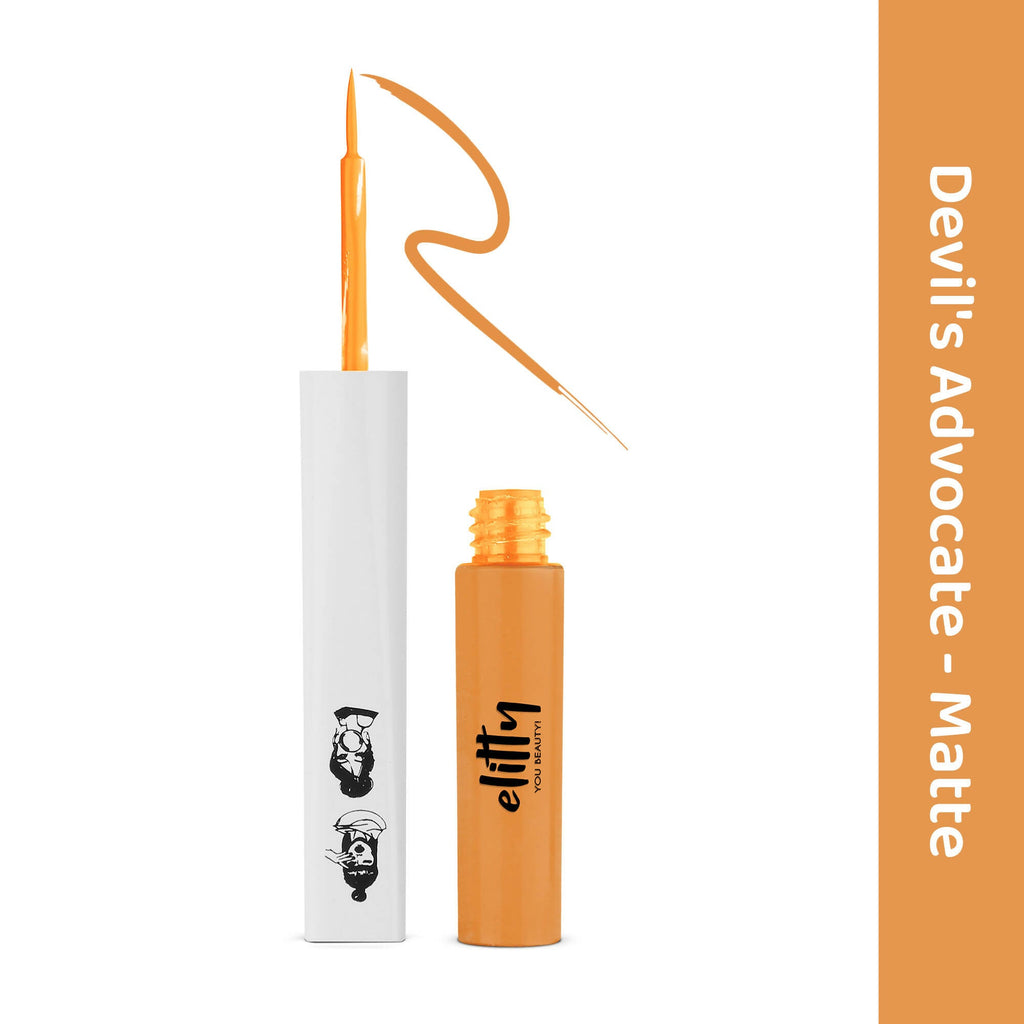 Elitty Eye Gotta Feeling - Pop Eyeliner Matte -Devil's Advocate-Orange